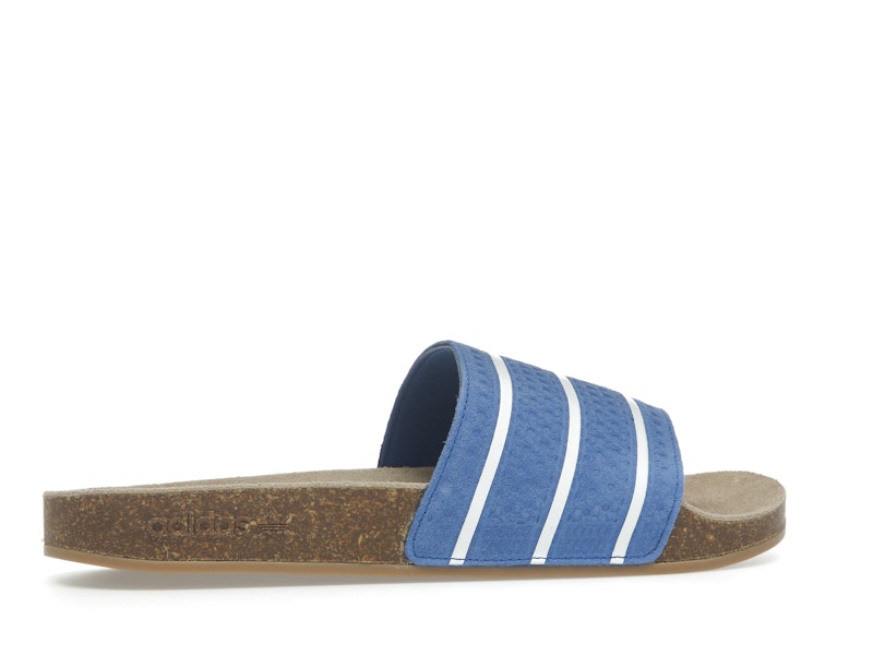 adidas Adilette Slides Royal Blue Core White Gum