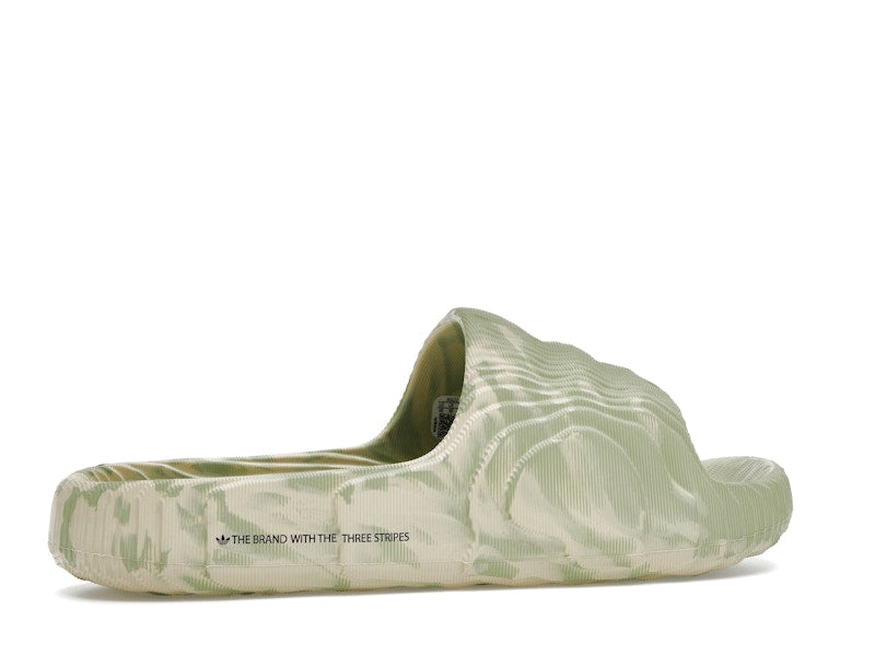 adidas Adilette 22 Slides Magic Lime St Desert Sand