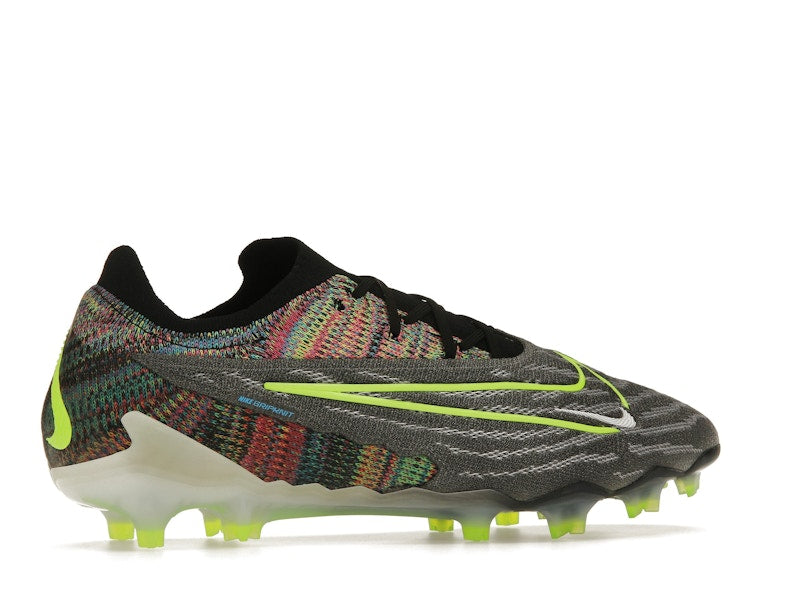 Nike Gripknit Phantom GX Elite Fusion FG Black White Blue Glow Volt