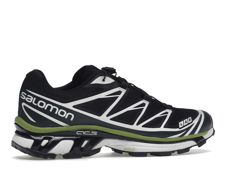 Salomon XT-6 Black Green Lime