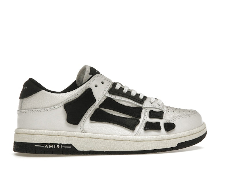 AMIRI Skel Top Low White Black White
