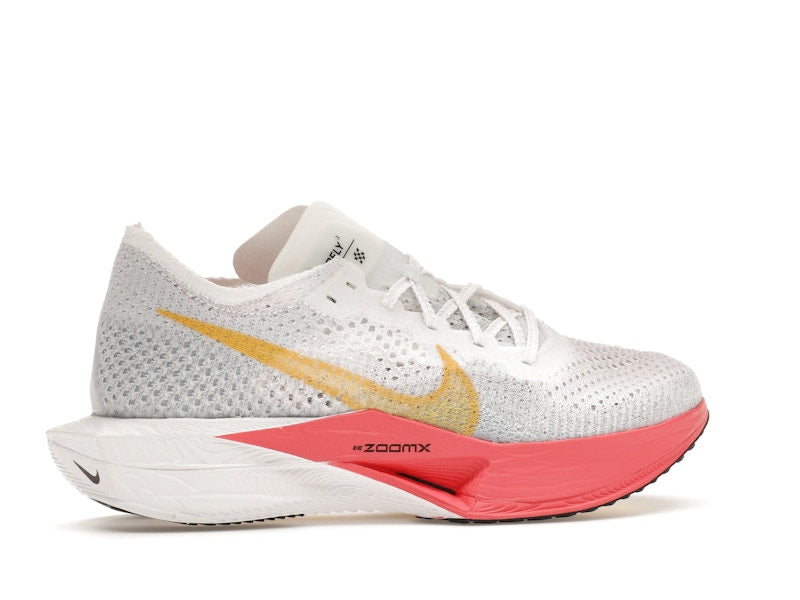 Nike ZoomX Vaporfly 3 White Topaz Gold Sea Coral (Women's)
