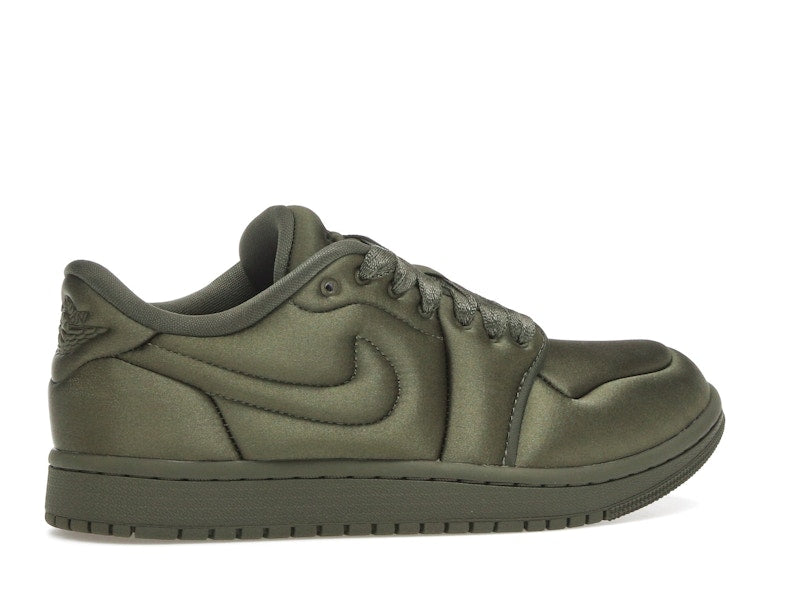 Jordan 1 Low Method of Make Satin Medium Olive (Women's)
