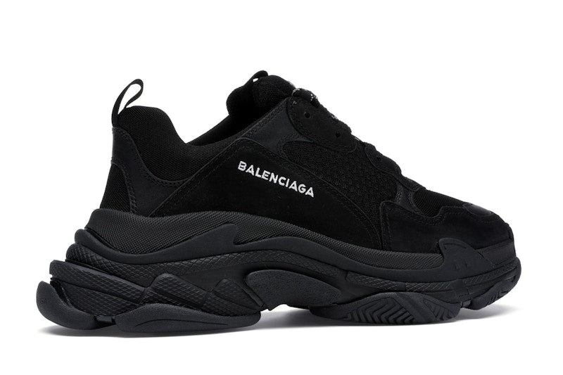 Balenciaga Triple S Triple Black (2018 Reissue) (Nondistressed)