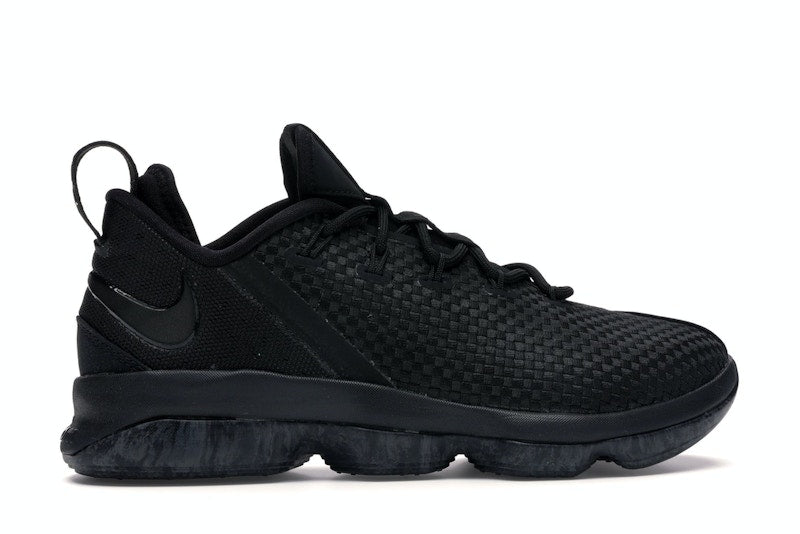 Nike LeBron XlV Low Black/Black/Dark Grey