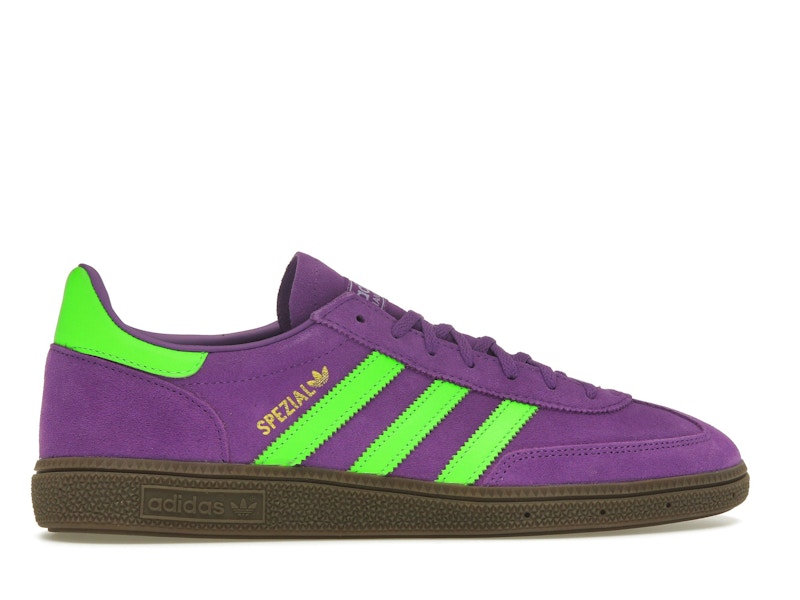 adidas Handball Spezial Elastic Active Purple Solar Green (Women's)