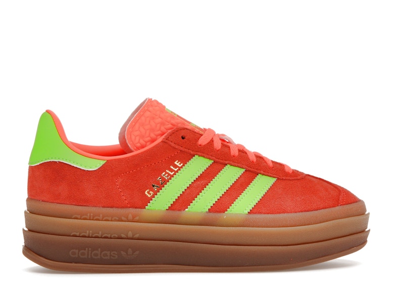 adidas Gazelle Bold Solar Orange Solar Green (Women's)