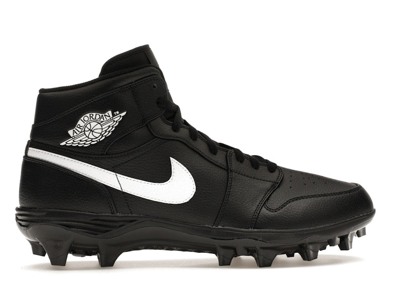 Jordan 1 Mid TD Cleat Black White