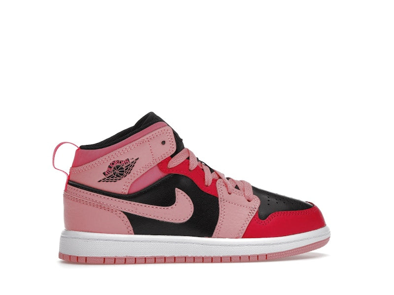 Jordan 1 Mid Coral Chalk (PS)