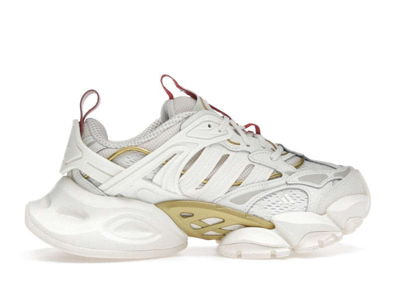 adidas XLG Runner Deluxe Off White Gold Metallic Red