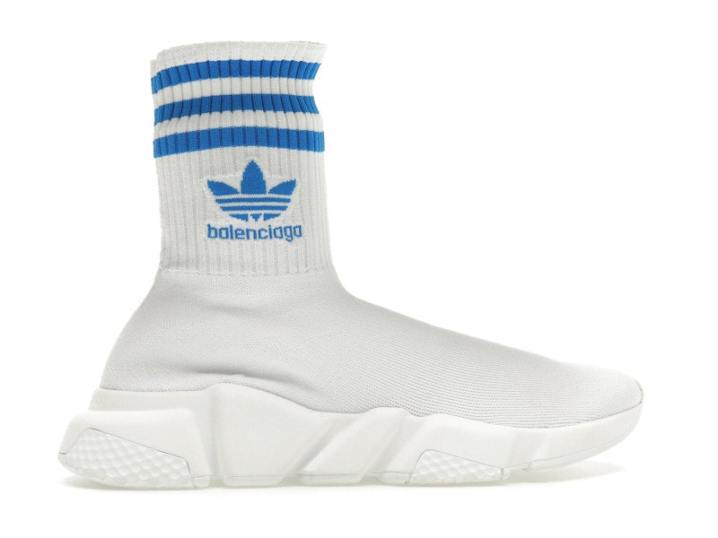 Balenciaga x adidas Speed Trainer White Blue
