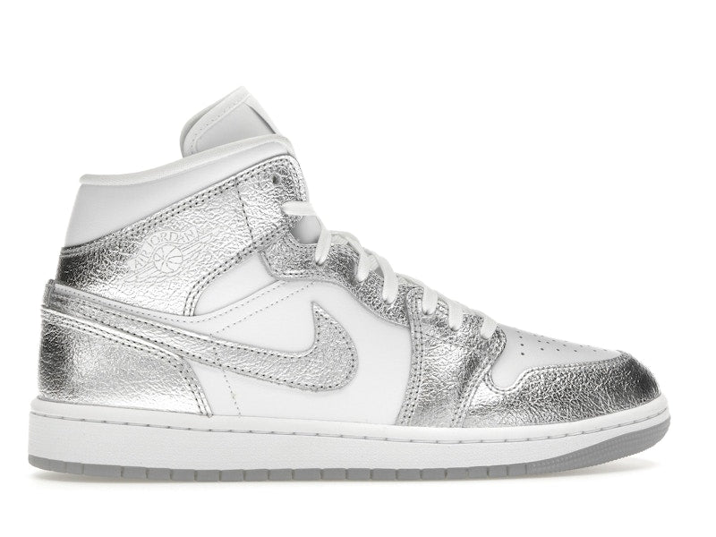 Jordan 1 Mid SE Metallic Silver (Women's)
