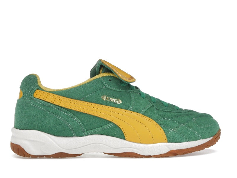 Puma King Indoor Archive Green Yellow Sizzle