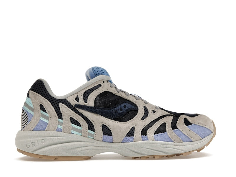 Saucony Grid Azura 2000 Grey Dark Blue