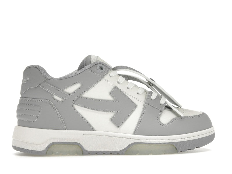 OFF-WHITE Out Of Office Low Grey White Off-White Heel Tab