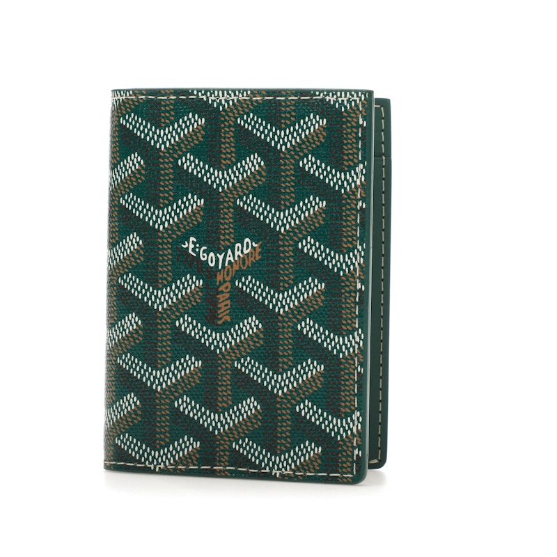 Goyard Saint Marc Card Holder Green