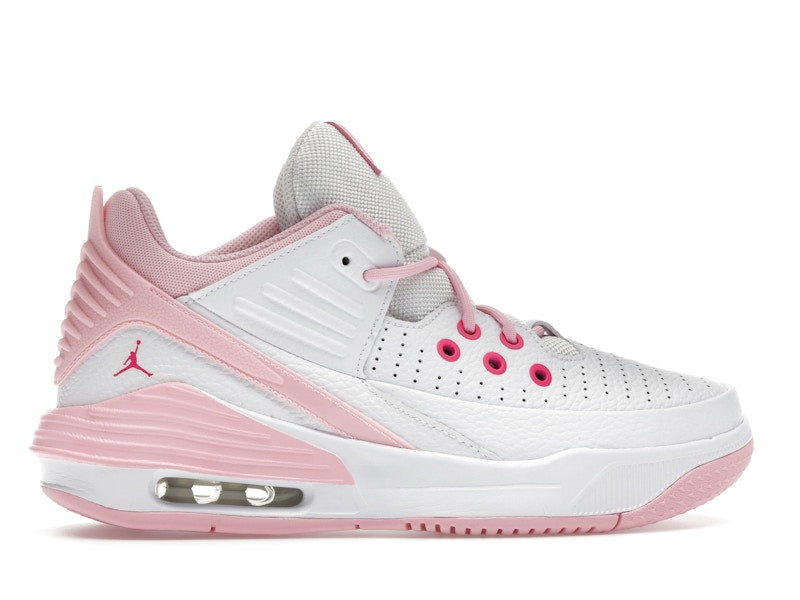 Jordan Max Aura 5 White Fierce Pink Medium Soft Pink (GS)