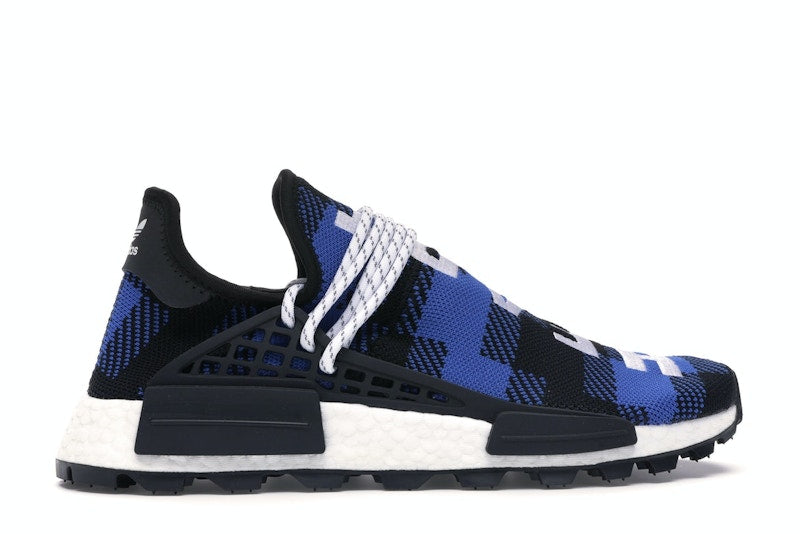 adidas NMD Hu Pharrell x BBC Blue Plaid