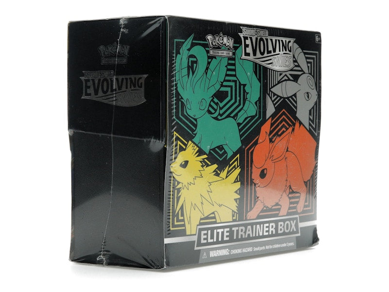Pokémon TCG Sword & Shield Evolving Skies Elite Trainer Box (Flareon/Jolteon/Umbreon/Leafeon)