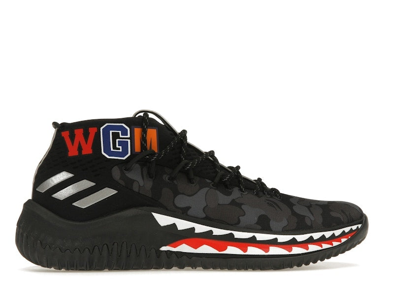 adidas Dame 4 A Bathing Ape Black