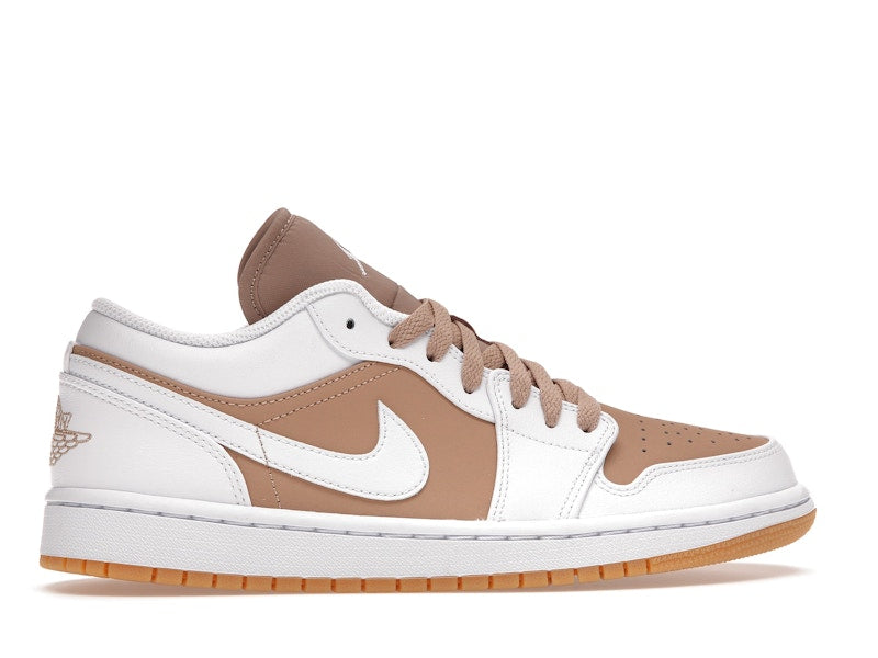 Jordan 1 Low Gum White