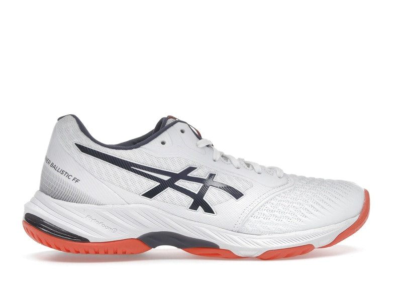 ASICS Netburner Ballistic FF 3 White Indigo Fog