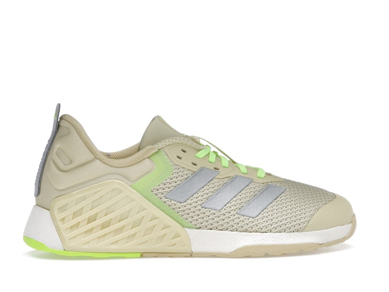 adidas Dropset 3 Strength Powder Yellow Matte Silver Lucid Lemon (Women's)