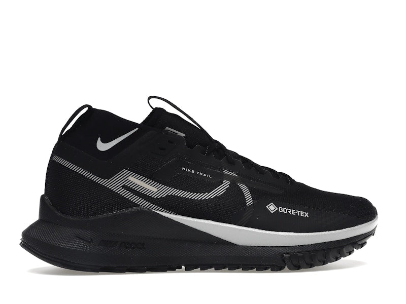Nike React Pegasus Trail 4 Gore-Tex Black Wolf Grey