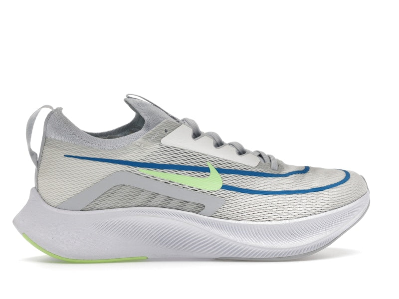 Nike Zoom Fly 4 Summit White Imperial Blue Lime Glow