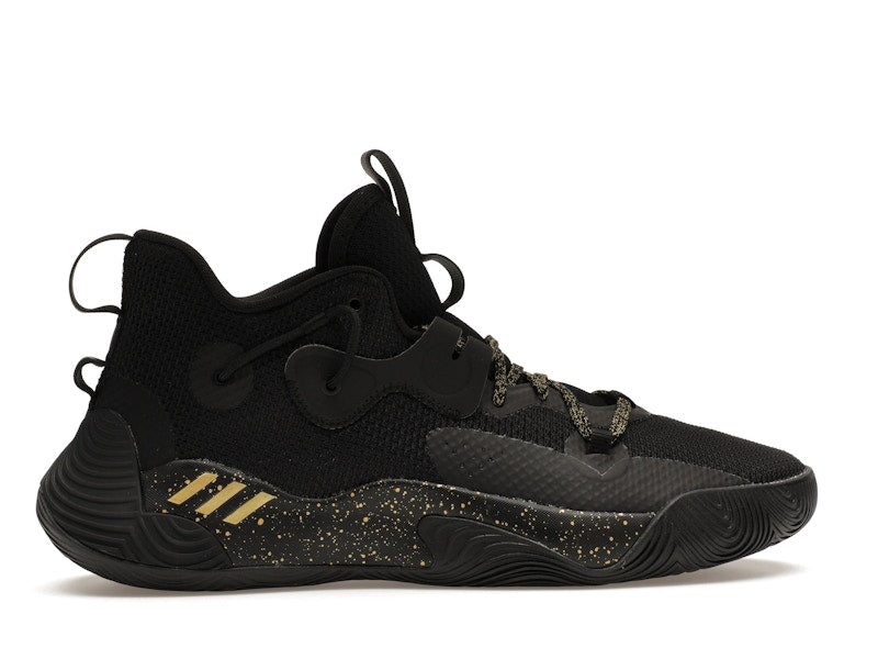 adidas Harden Stepback 3 Black Gold Metallic