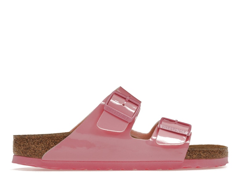Birkenstock Arizona Birko-Flor Patent Candy Pink (Women's)