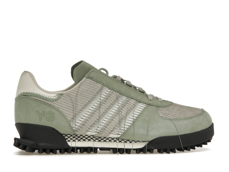 adidas Y-3 Marathon Trail Silver Green Light Brown Off White
