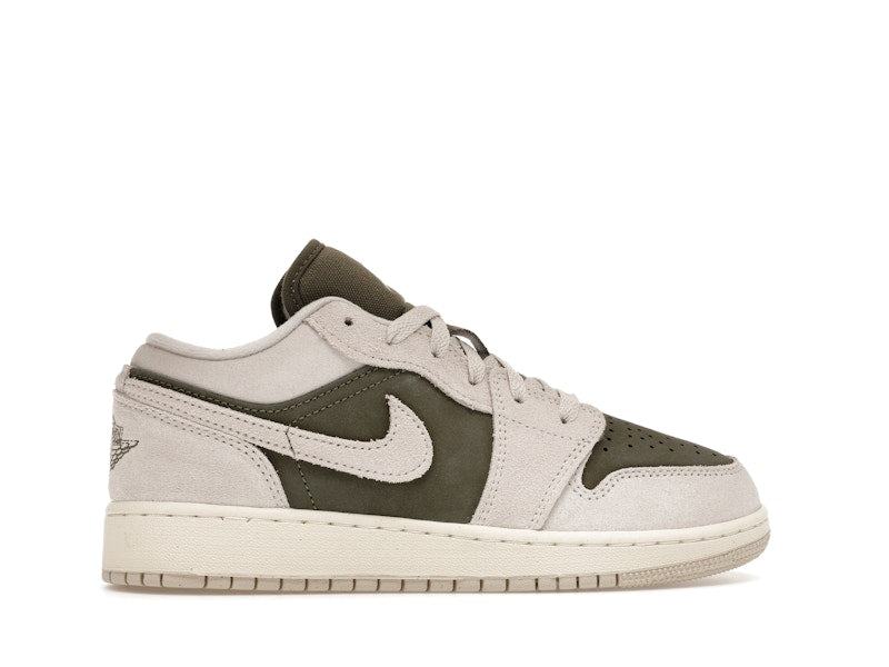 Jordan 1 Low SE Medium Olive Sail (GS)