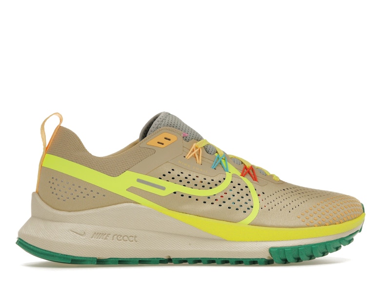 Nike React Pegasus Trail 4 Team Gold Baltic Blue Stadium Green Volt