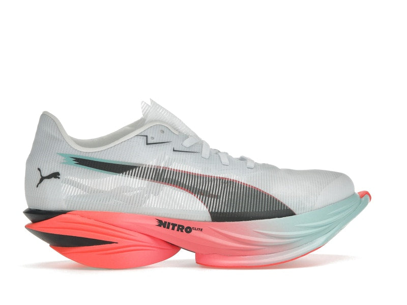 Puma Fast-R Nitro Elite 3 White Glowing Red Mint (Women's)