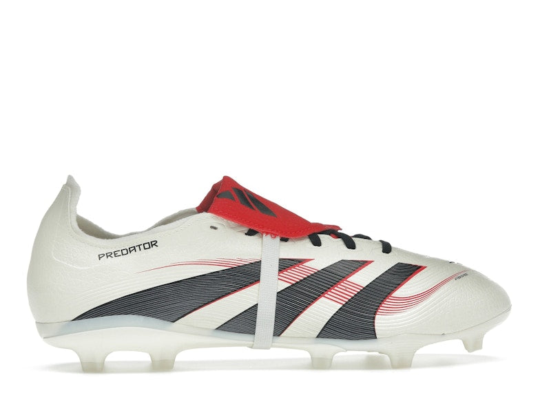 adidas Predator League Fold-Over Tongue FG/MG Off White Core Black Pure Ruby