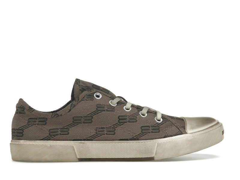 Balenciaga Paris Low 'BB Monogram Dark Mink Grey