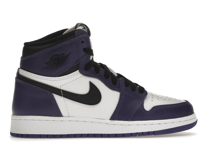 Jordan 1 Retro High Court Purple White (GS)