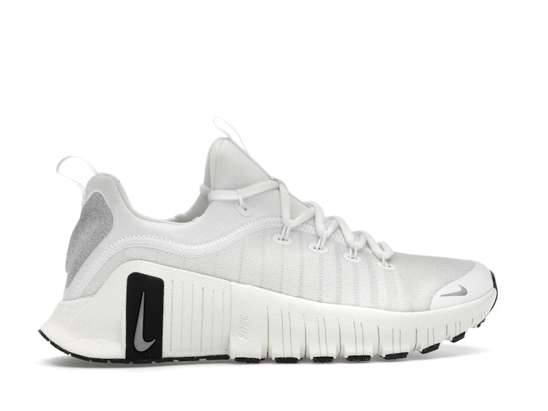 Nike Free Metcon 6 Premium Summit White Sail Black Metallic Silver (Women's)
