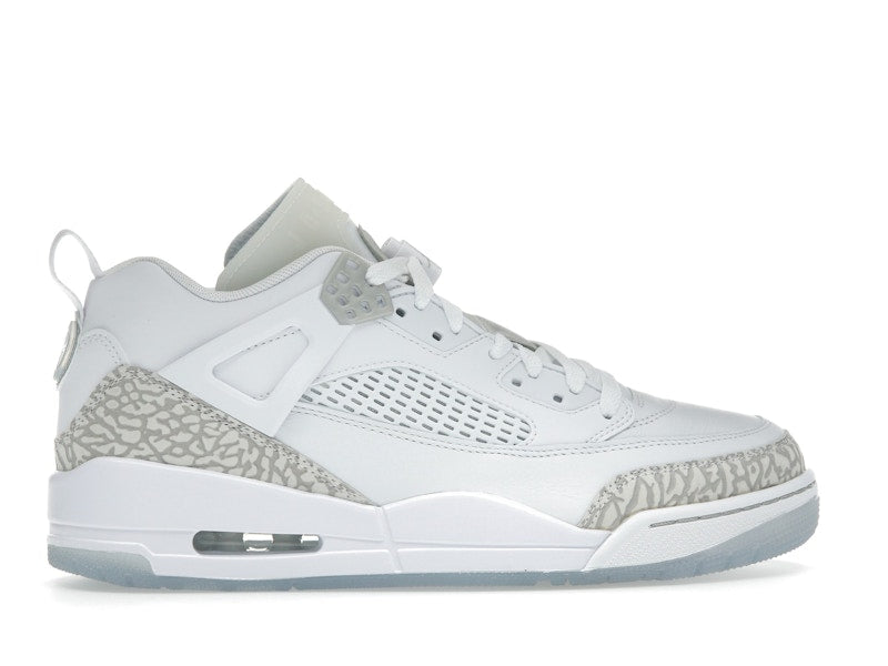 Jordan Spizike Low White Metallic Silver Barely Blue Neutral Grey