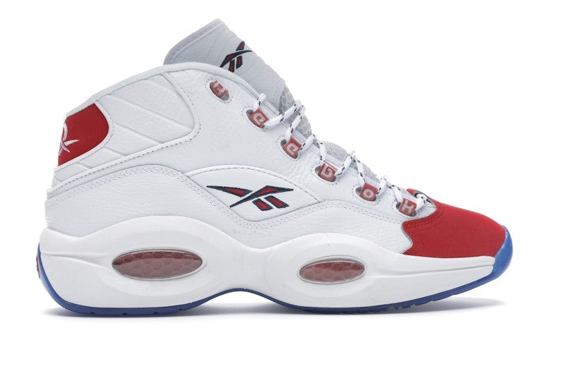 Reebok Question Mid Red Toe 25th Anniversary