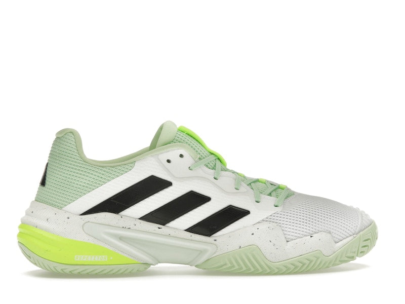 adidas Barricade 13 Cloud White Core Black Semi Green Spark