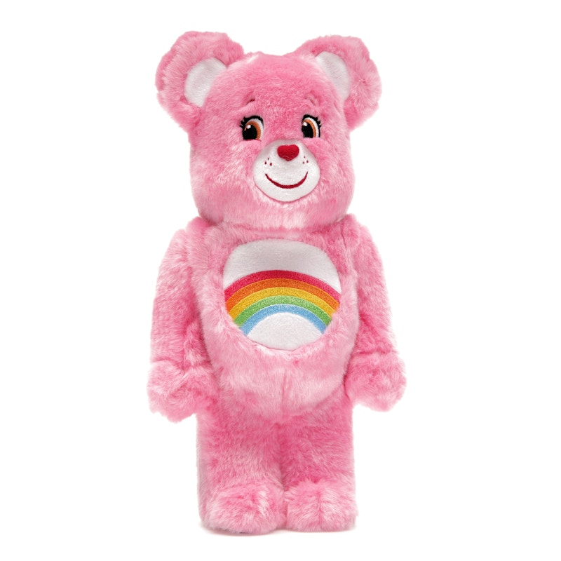 Bearbrick x Care Bears Cheer Bear Costume Ver. 400% Pink
