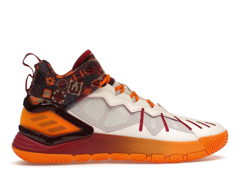 adidas D Rose Son of Chi White Bold Orange