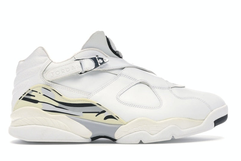 Jordan 8 Retro Low White Metallic Silver