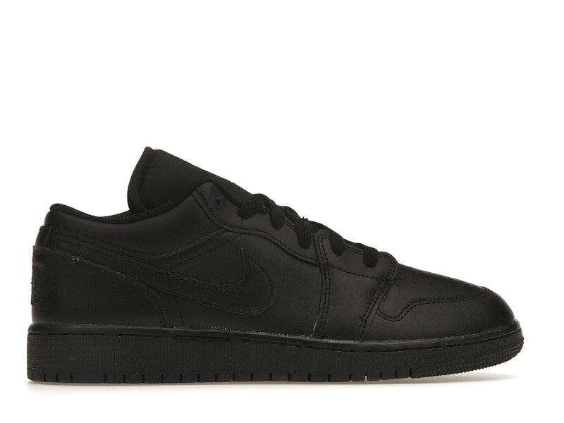 Jordan 1 Low Triple Black (2022) (GS)