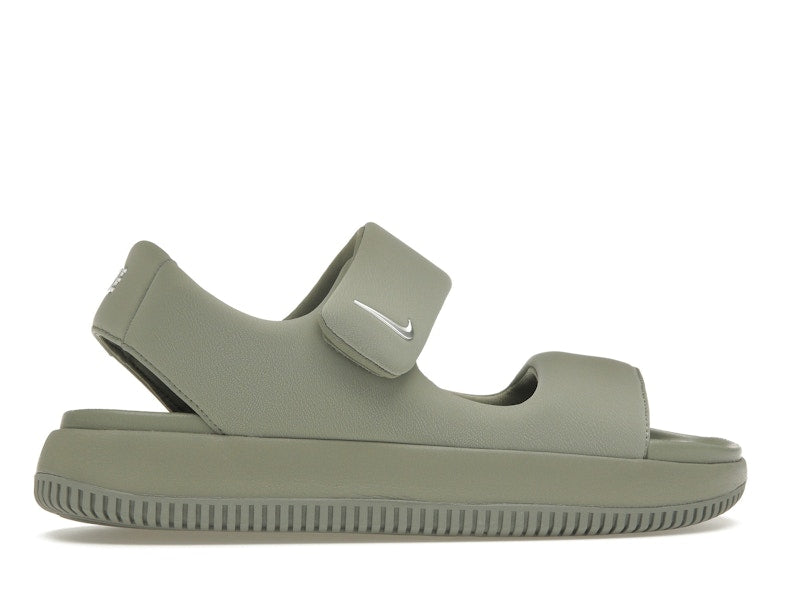 Nike Calm Sandal Light Army Metallic Silver (Women's)