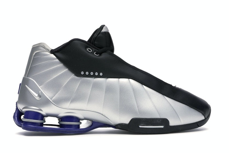 Nike Shox BB4 Black Silver Lapis