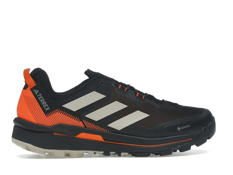 adidas Terrex Skychaser Tech Low Gore-Tex Core Black Wonder Beige Semi Impact Orange