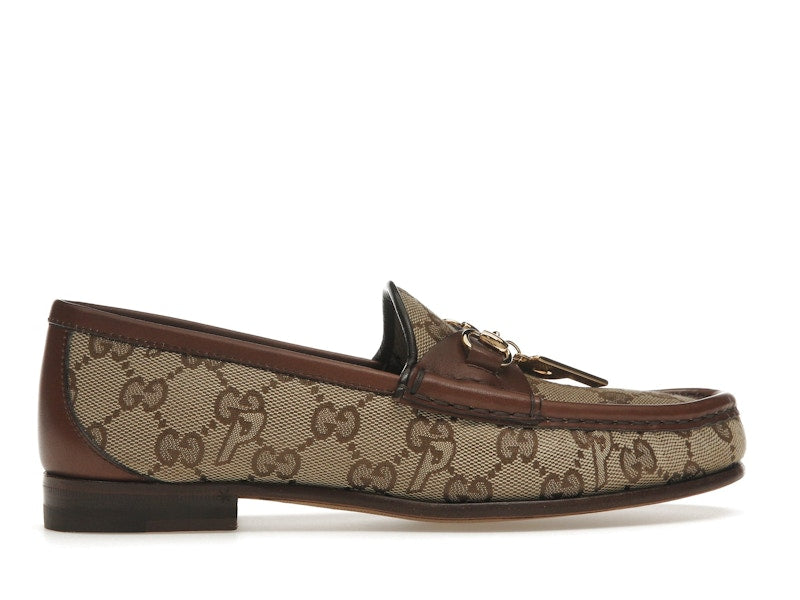 Palace x Gucci GG-P Canvas Horsebit P Charm Beige